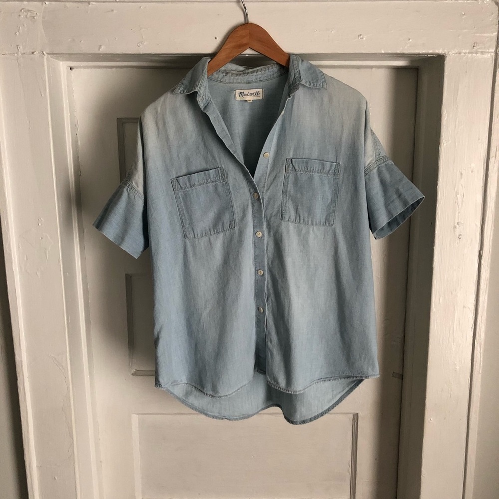 Madewell chambray courier shirt (discontinued)